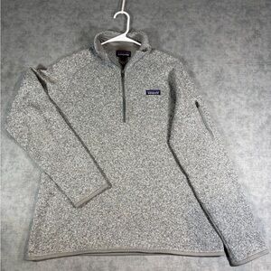 Patagonia Better Sweater 1/4 Zip Fleece Jumper Sweatshirt Jacket Pocket  XL